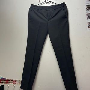 Zara Women Black Midi Dress Pant